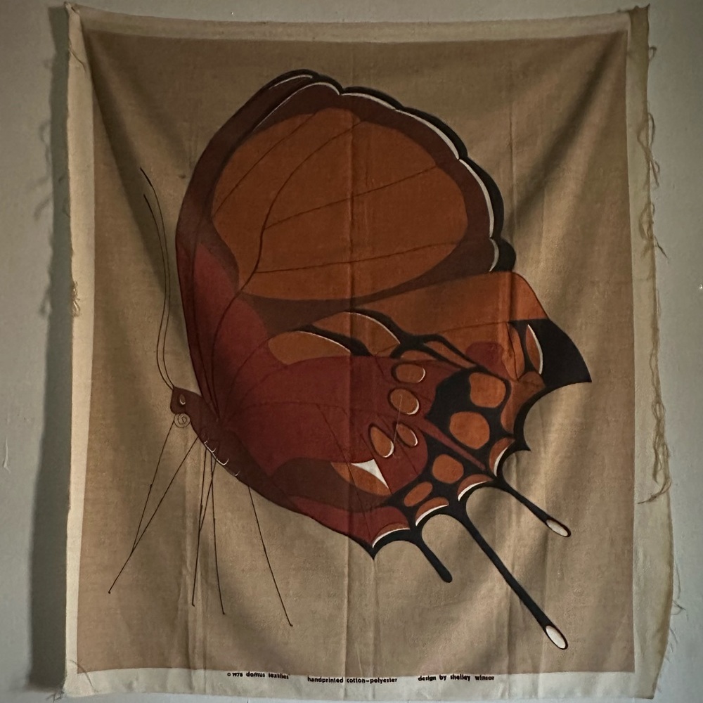 1978 Domus Textiles Fabric Print from Shelley Winsor.